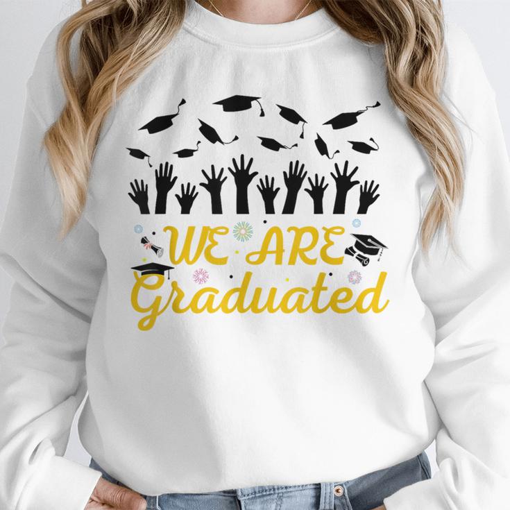 We Are Graduated Graduation Class Of 2025 Family Crew Unisex Sweatshirt