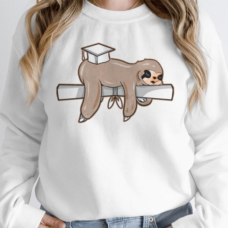 Graduation 2022 PhD Sloth Bachelor Master School Doctor Unisex Sweatshirt