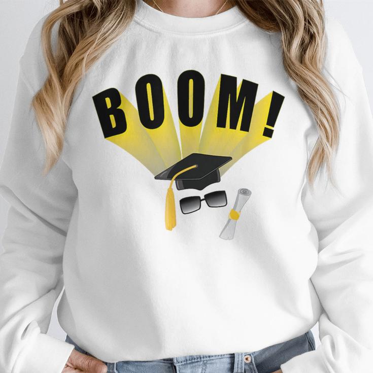 Graduation Cap And Diploma For Proud Graduation Unisex Sweatshirt