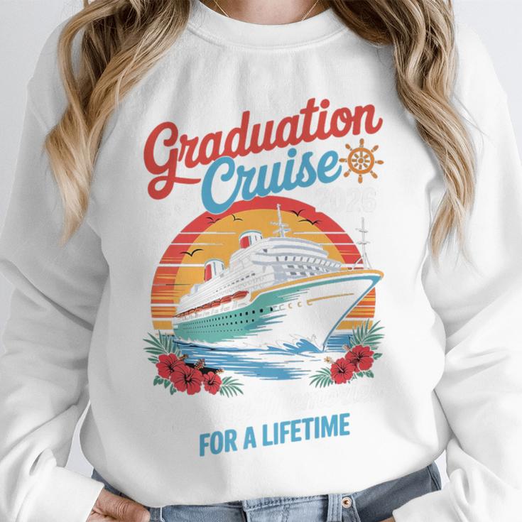 Graduation Cruise Trip Class Of 2026 Senior Summer Vacation Premium Unisex Sweatshirt
