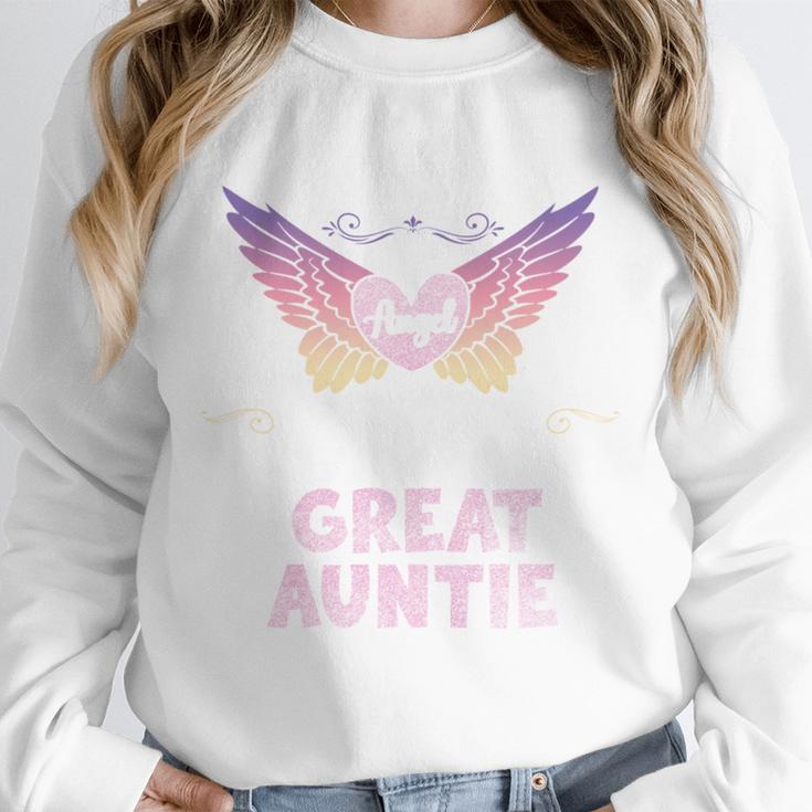 Great Auntie Angel In My Memory Cute Family Remembrance Unisex Sweatshirt