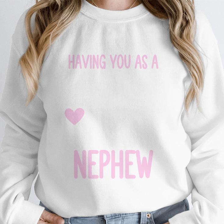 Guardian Angel Memorial In Memory Of Nephew Tee For Aunt Unisex Sweatshirt