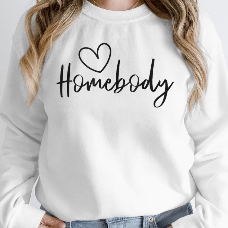 Homebody At Home Lets Stay Home Introvert Unisex Sweatshirt