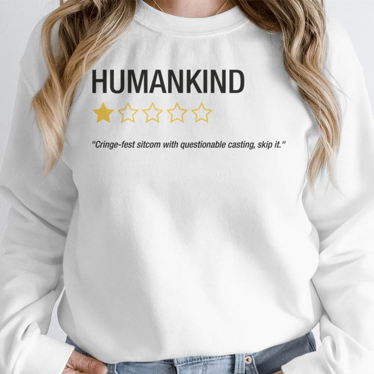 Humankind One Star Introvert People Rating Unisex Sweatshirt Humankind One Star Introvert People Rating Unisex Sweatshirt