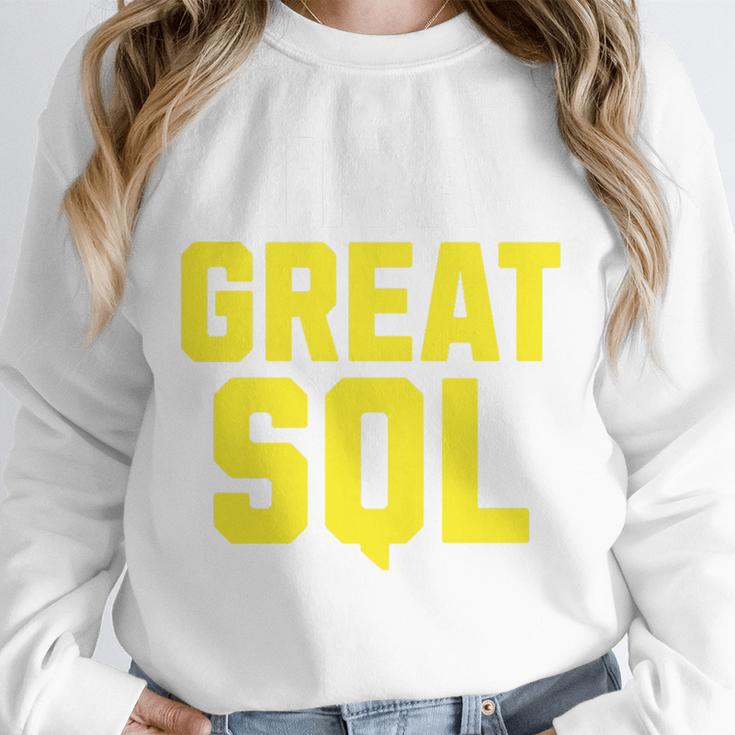 I'm A Great SQL Introvert Saying Inbound Marketing Premium Tri-Blend Unisex Sweatshirt