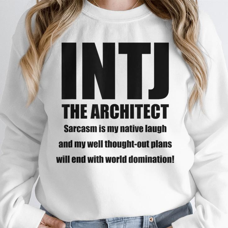 INTJ Architect Personality Introvert Sarcastic Unisex Sweatshirt INTJ Architect Personality Introvert Sarcastic Unisex Sweatshirt