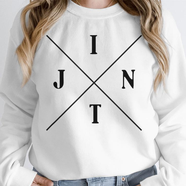 INTJ Architect Personality Type Introvert Psychology Unisex Sweatshirt