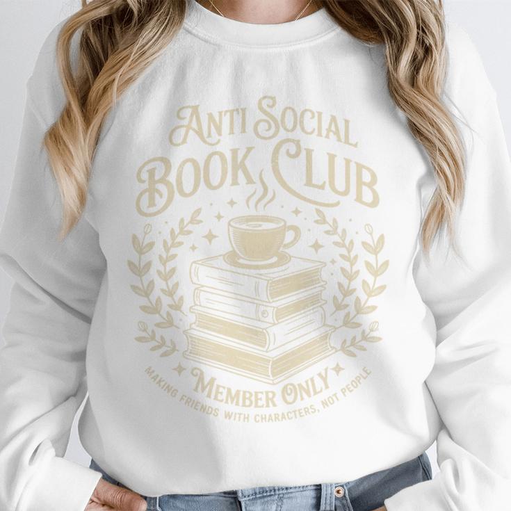 Introvert Books Club Member Coffee Book Lovers Vintage Premium Tri-Blend Unisex Sweatshirt Introvert Books Club Member Coffee Book Lovers Vintage Premium Tri-Blend Unisex Sweatshirt