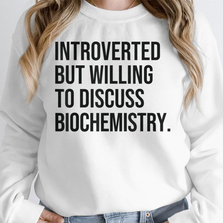 Introverted Biochemist Biochemistry Introvert Unisex Sweatshirt Introverted Biochemist Biochemistry Introvert Unisex Sweatshirt