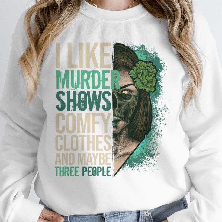 Introverted Murder Shows True Crime Lovers Introvert Unisex Sweatshirt