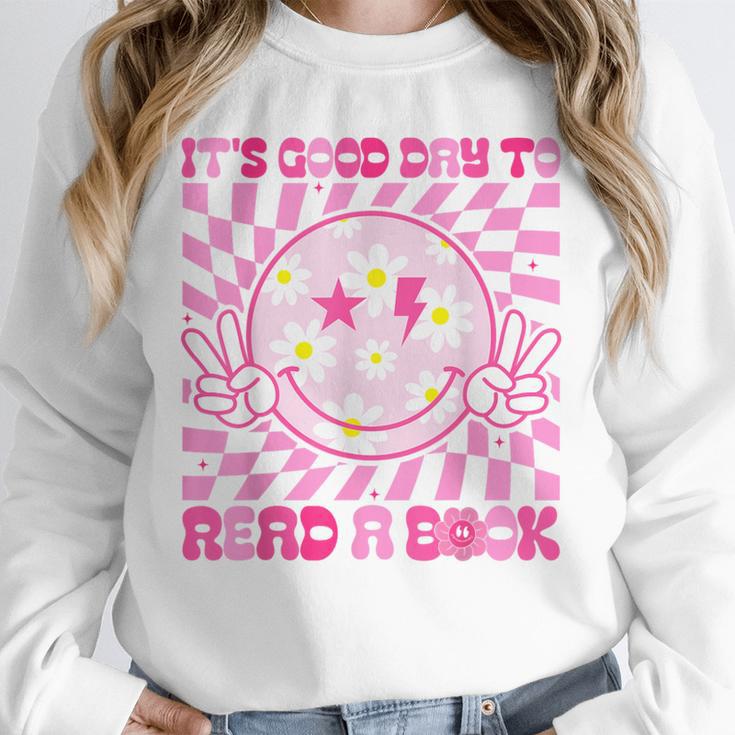 It's Good Day To Read Book Library Reading Lovers Unisex Sweatshirt