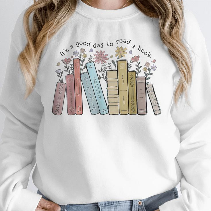 It's a Good Day To Read a Book Unisex Sweatshirt