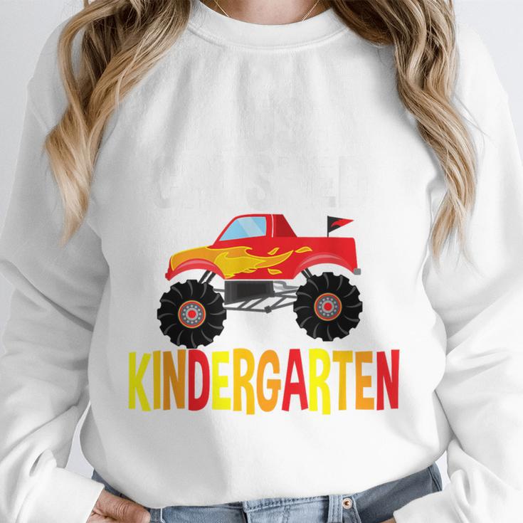I Just Crushed Kindergarten Monster Graduation Shirt Unisex Sweatshirt