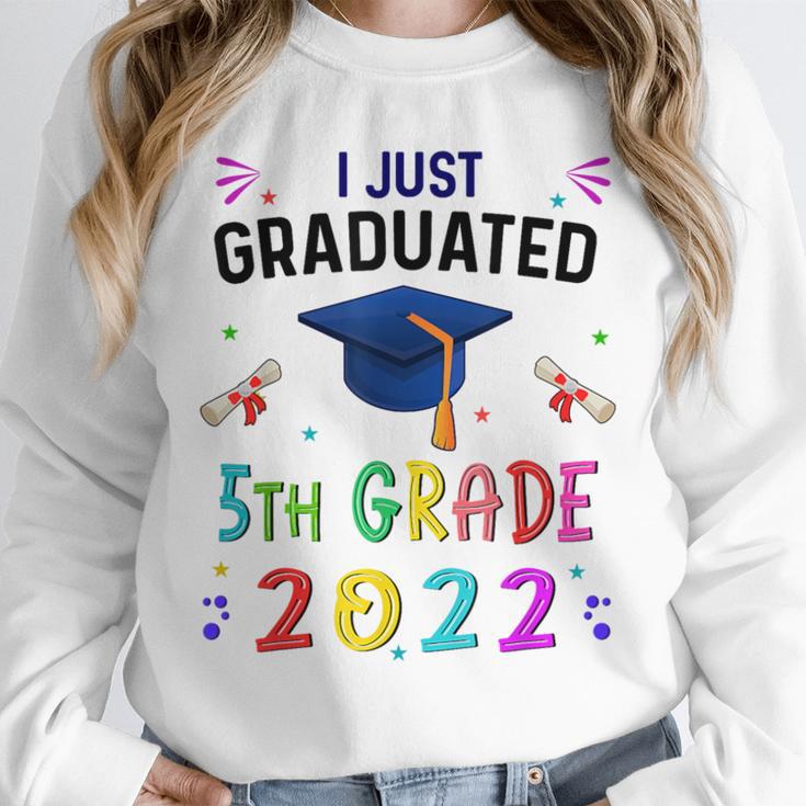 I Just Graduated 5th Grade Graduation Class 2022 Graduate Unisex Sweatshirt