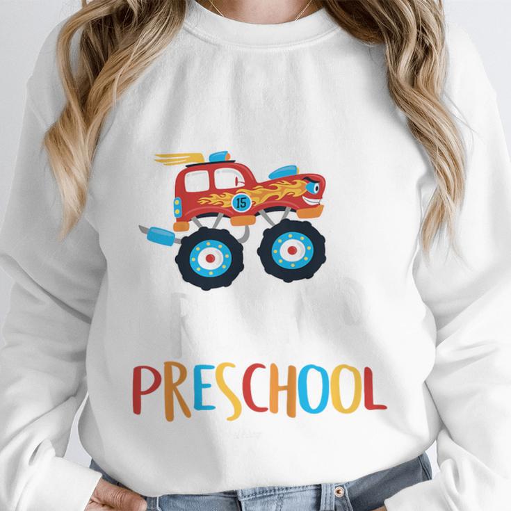 Kids I Just Crushed Preschool Monster Graduation Pre-K Shirt Unisex Sweatshirt