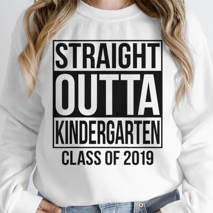 Kids Straight Outta Kindergarten Class Of 2019 Graduation Unisex Sweatshirt