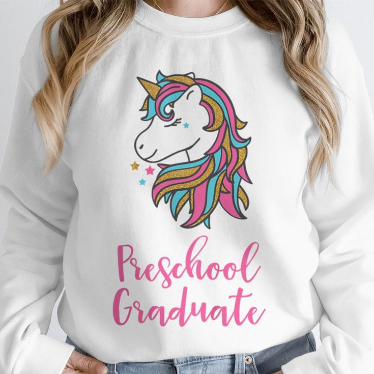 Kids Unicorn Preschool Graduation Unisex Sweatshirt