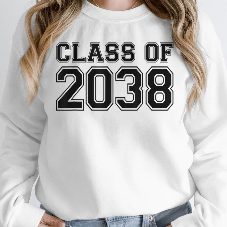 Kindergarten Class Of 2038 First Day School Graduation Unisex Sweatshirt