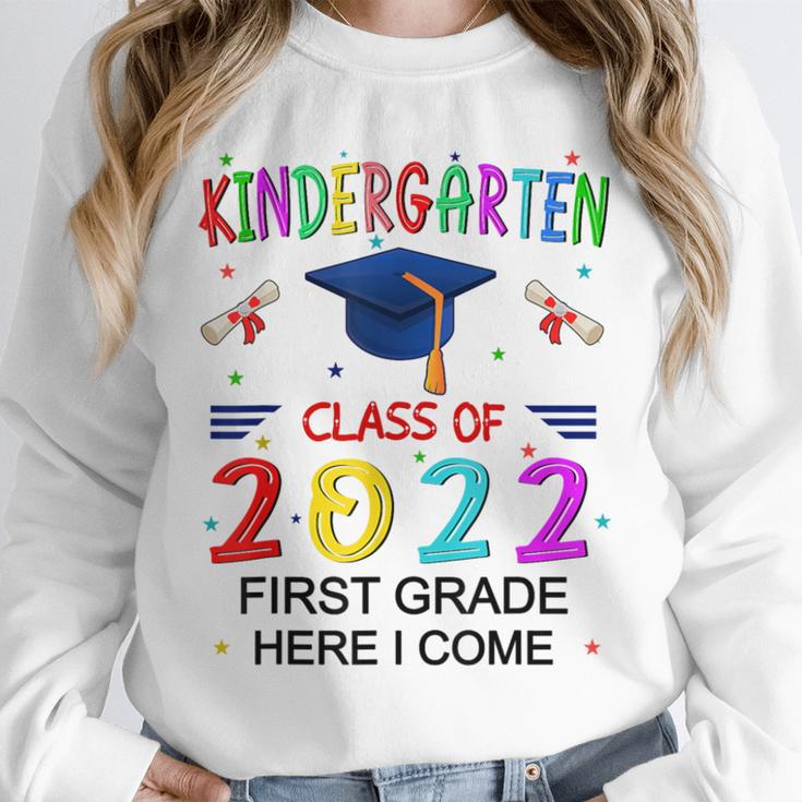 Kindergarten Graduation Class Of 2022 1st Grade Here I Come Unisex Sweatshirt