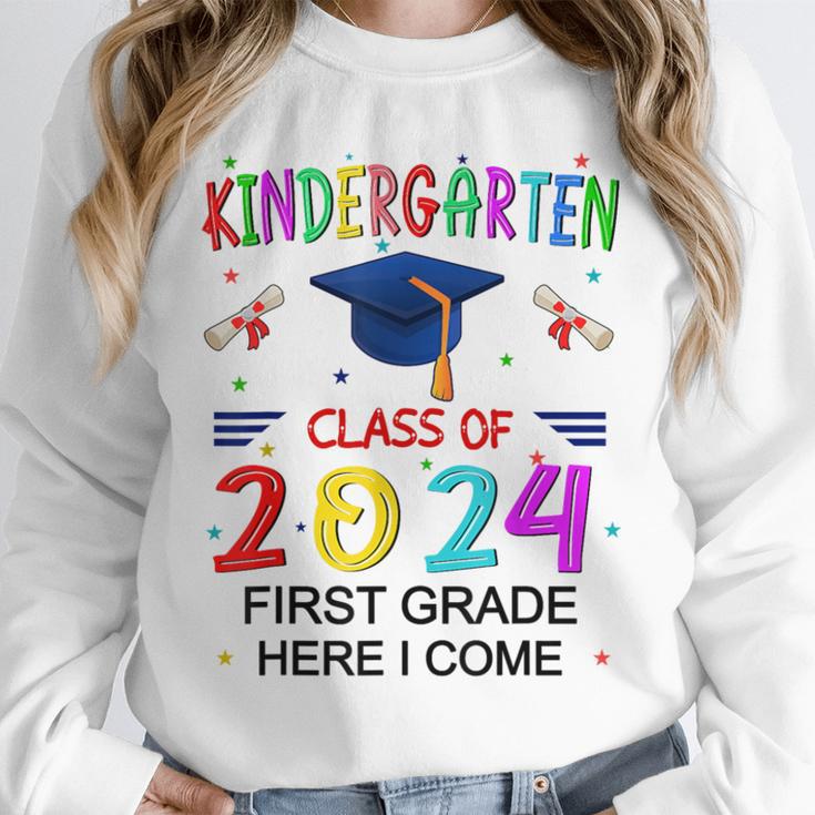Kindergarten Graduation Class 2024 1st Grade Here I Come Unisex Sweatshirt