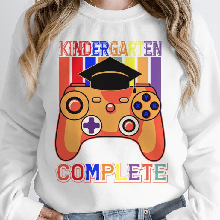 Kindergarten Graduation Level Complete Gamer Graduation Kids Unisex Sweatshirt