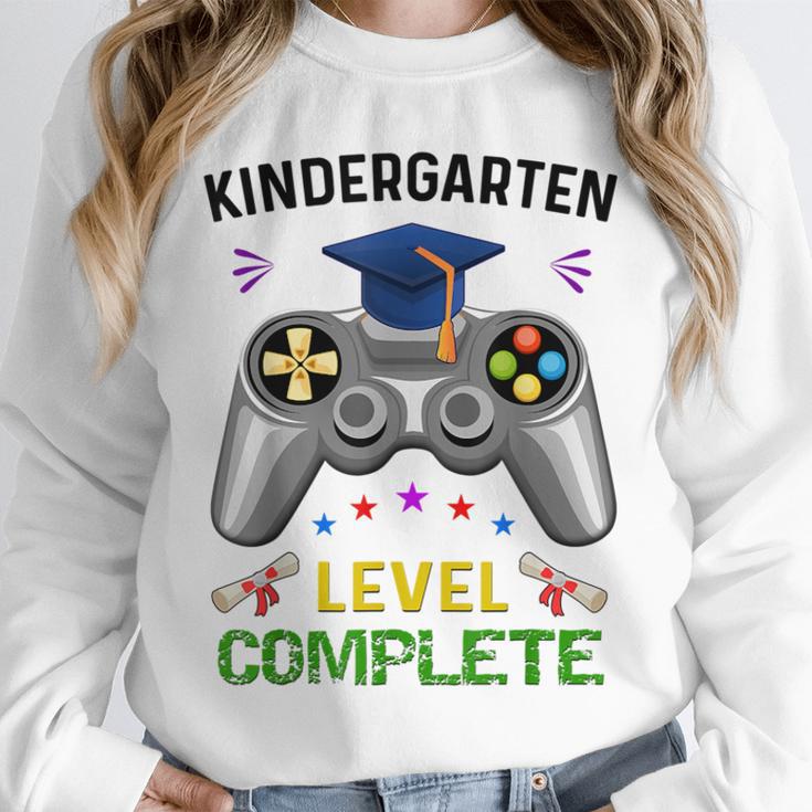 Kindergarten Level Complete Graduation Class 2023 Gamer Kids Unisex Sweatshirt
