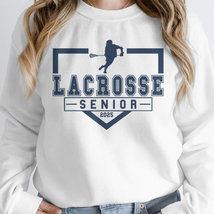 Lacrosse Senior Night Lacrosse Senior 2025 Graduation 33 Unisex Sweatshirt
