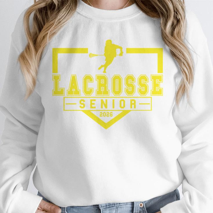 Lacrosse Senior Night Lacrosse Senior 2026 Graduation 20 Unisex Sweatshirt
