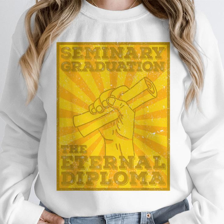 LDS Mormon Seminary Graduation Eternal Diploma Shirt Unisex Sweatshirt