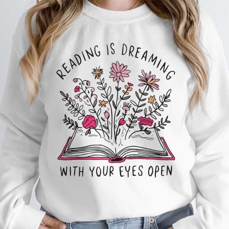 Librarian Cute Bookish It's A Good Day To Read A Book Lover Unisex Sweatshirt