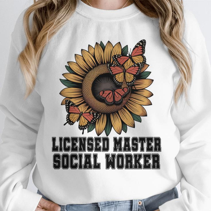 Licensed Masters Social Work Worker LMSW Graduation 2026 Unisex Sweatshirt