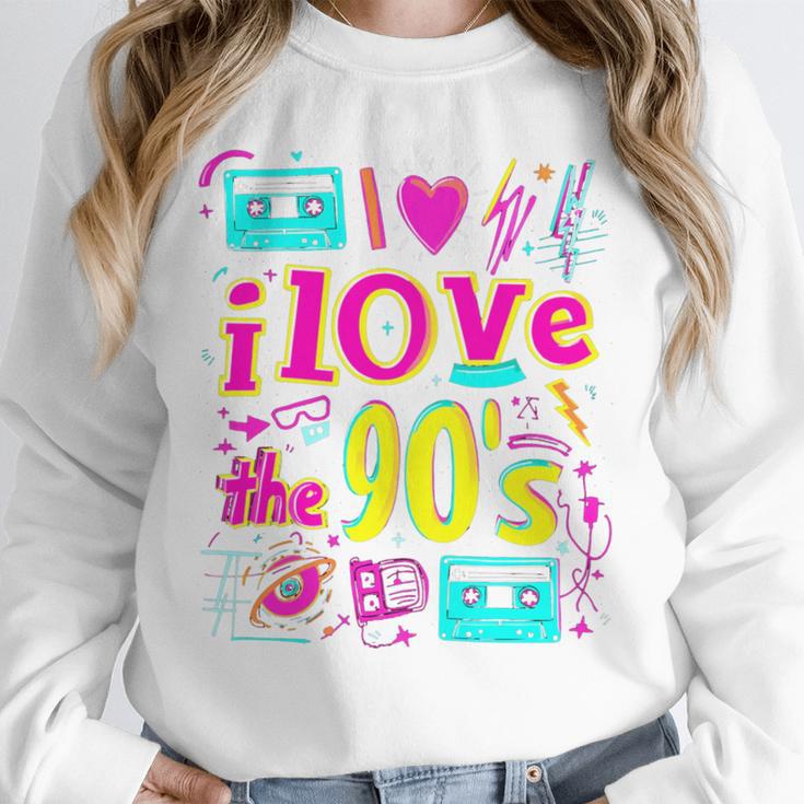 I Love The 90'S 90s Nostalgia Unisex Sweatshirt