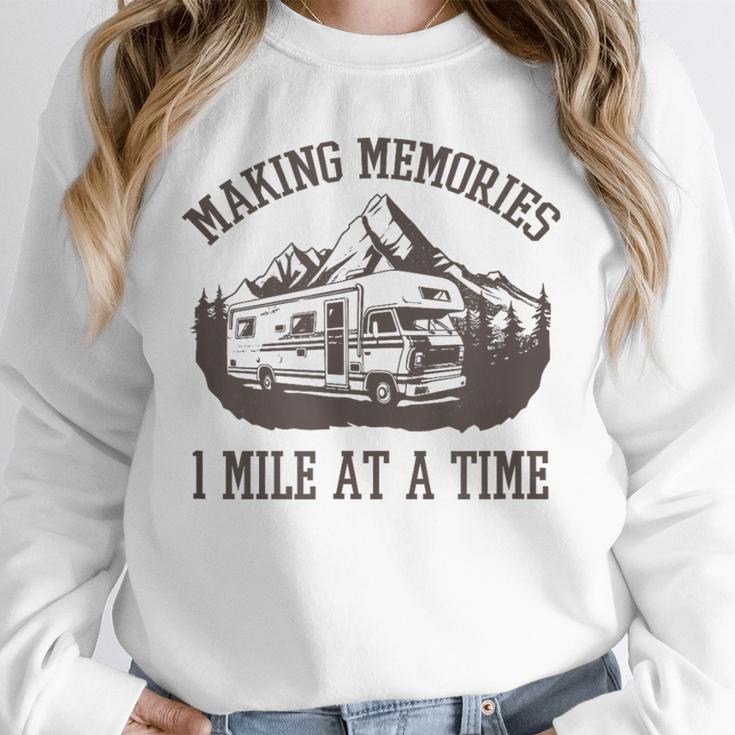 Making Memories 1 Memory At a Time RV Unisex Sweatshirt