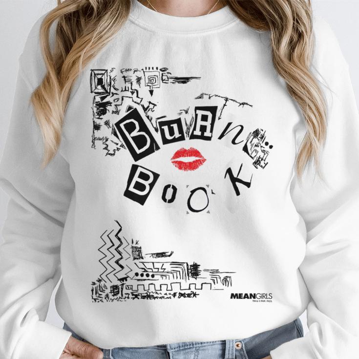 Mean Girls Burn Book Cover Art Unisex Sweatshirt