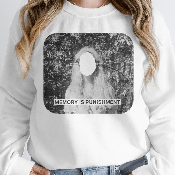 Memory Is A Punishment Surreal Art Trippy Distressed Grunge Unisex Sweatshirt Memory Is A Punishment Surreal Art Trippy Distressed Grunge Unisex Sweatshirt