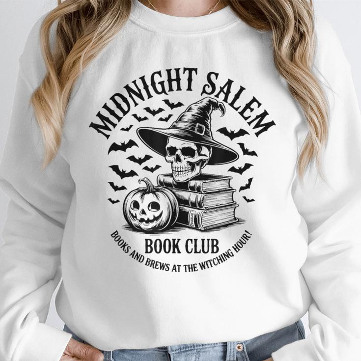 Midnight Salem Book Club Witchy Reads Unisex Sweatshirt