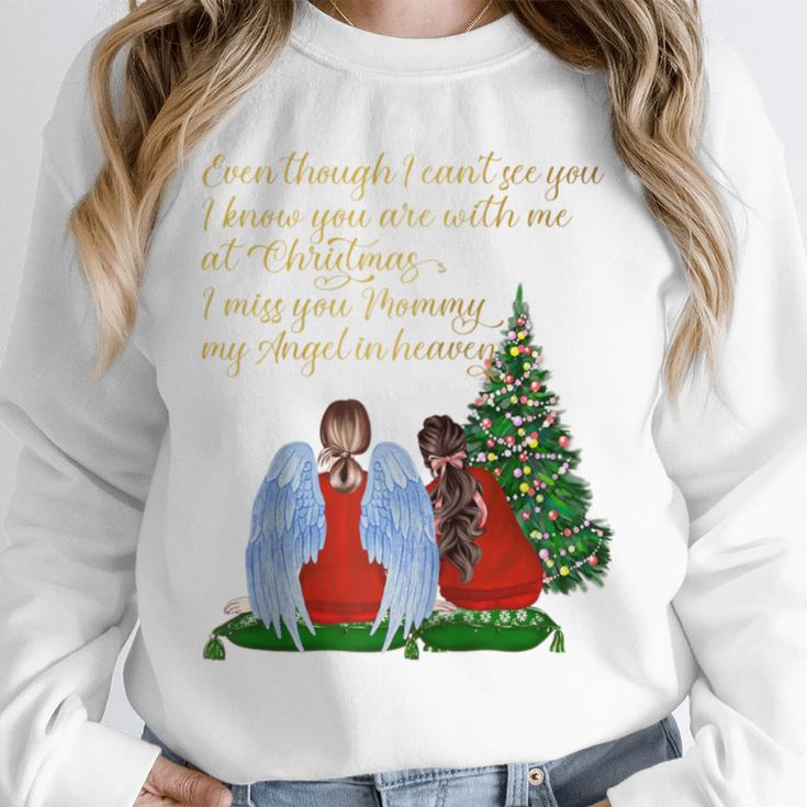 My Mom My Angel In Loving Memory Of My Mom Mommy's Girl Raglan Baseball Tee Unisex Sweatshirt
