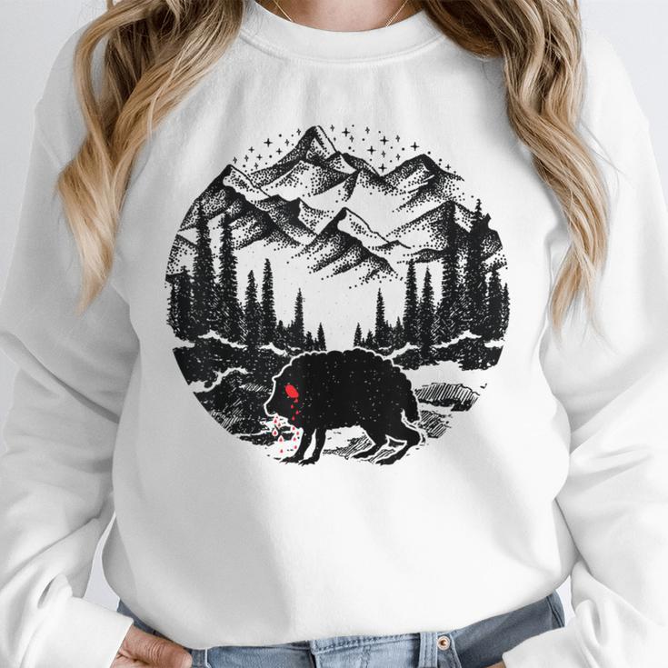 Monster Squonk In Forest Folklore Cryptid Introvert Unisex Sweatshirt Monster Squonk In Forest Folklore Cryptid Introvert Unisex Sweatshirt