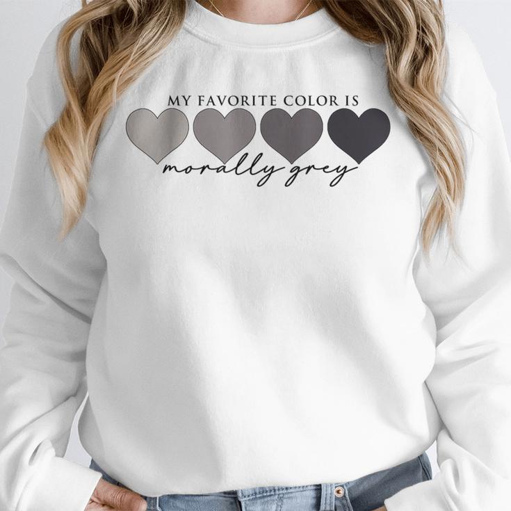 Morally Grey Is My Favorite Color Books Love Bookish Unisex Sweatshirt Morally Grey Is My Favorite Color Books Love Bookish Unisex Sweatshirt