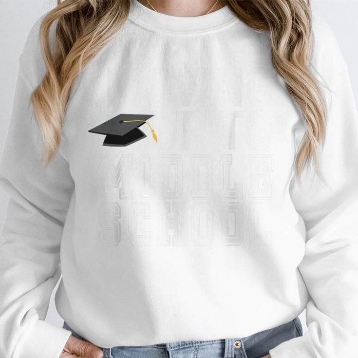 Moving Up To Middle School Elementary School Graduation Unisex Sweatshirt