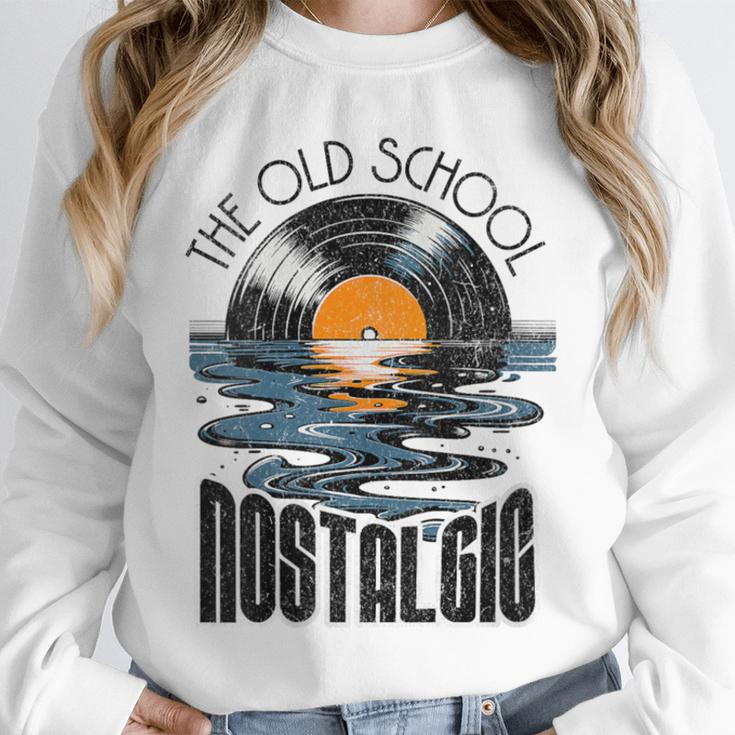 Music Old School Nostalgia Record Unisex Sweatshirt Music Old School Nostalgia Record Unisex Sweatshirt