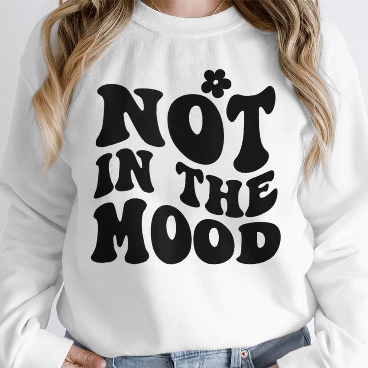 Not In The Mood Anti Social Introvert Sarcastic Retro Unisex Sweatshirt Not In The Mood Anti Social Introvert Sarcastic Retro Unisex Sweatshirt