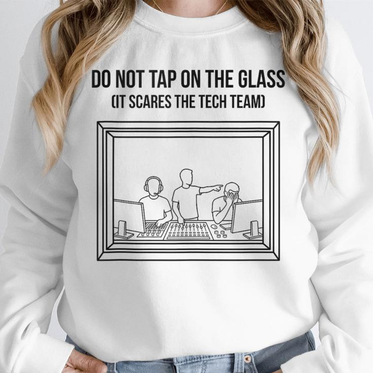 Do Not Tap On The Glass Sound Booth Introvert Unisex Sweatshirt Do Not Tap On The Glass Sound Booth Introvert Unisex Sweatshirt