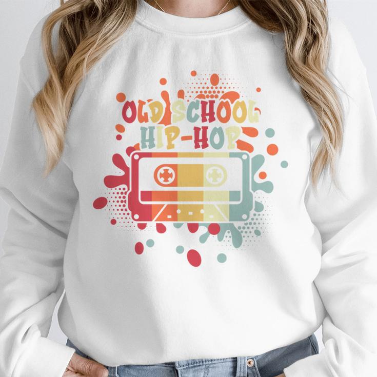 Old-School Hip Hop 80's 90's Style Music Cassette Nostalgia Unisex Sweatshirt