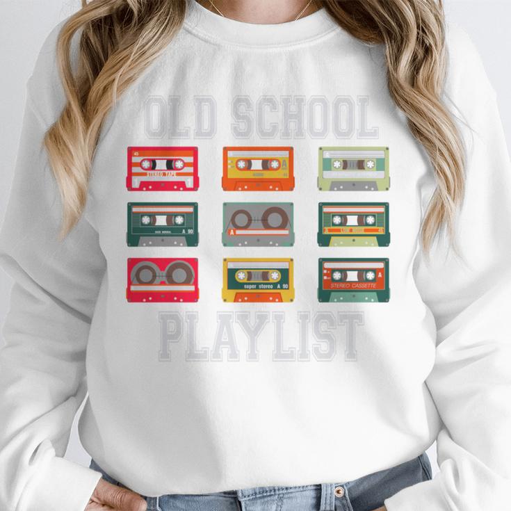 Old School Playlist Nostalgia Vibes Cassette Unisex Sweatshirt Old School Playlist Nostalgia Vibes Cassette Unisex Sweatshirt
