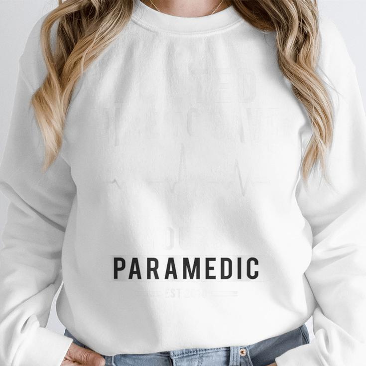 Paramedic School Graduation TShirt For Paramedic Busted Unisex Sweatshirt