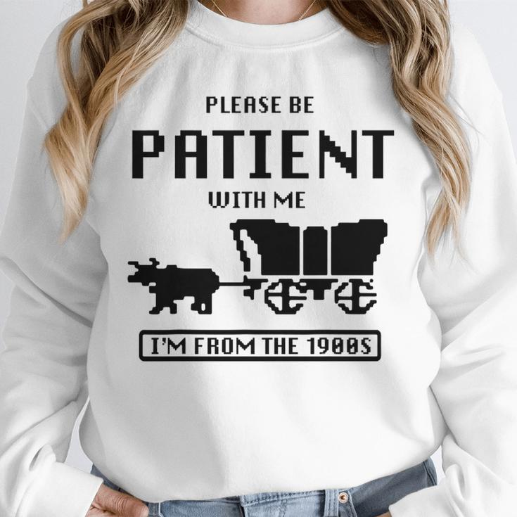 Be Patient With Me I'm From The 1900s Premium Tri-Blend Unisex Sweatshirt Be Patient With Me I'm From The 1900s Premium Tri-Blend Unisex Sweatshirt