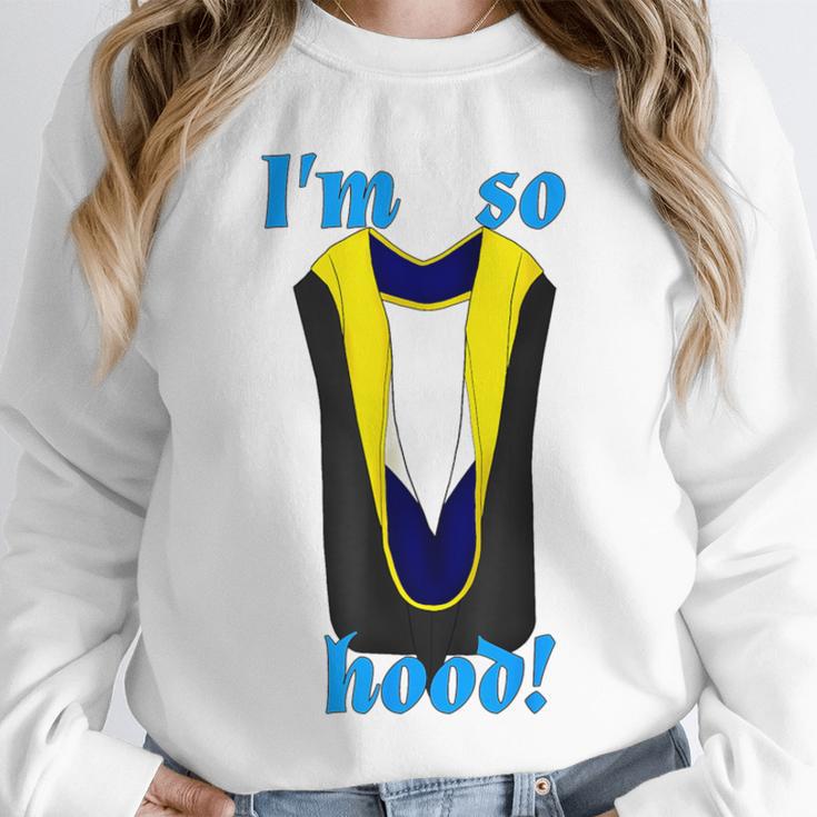 PhD Hood Graduation Shirt Doctorate Degree Doctoral Unisex Sweatshirt