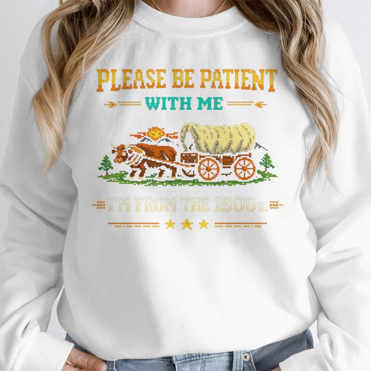 Please Be Patient With Me I'm From The 1900s Classic Game Premium Tri-Blend Unisex Sweatshirt