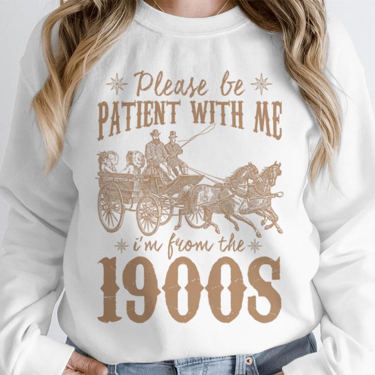Please Be Patient I'm From The 1900s Mom Dad Men Women Premium Tri-Blend Unisex Sweatshirt Please Be Patient I'm From The 1900s Mom Dad Men Women Premium Tri-Blend Unisex Sweatshirt
